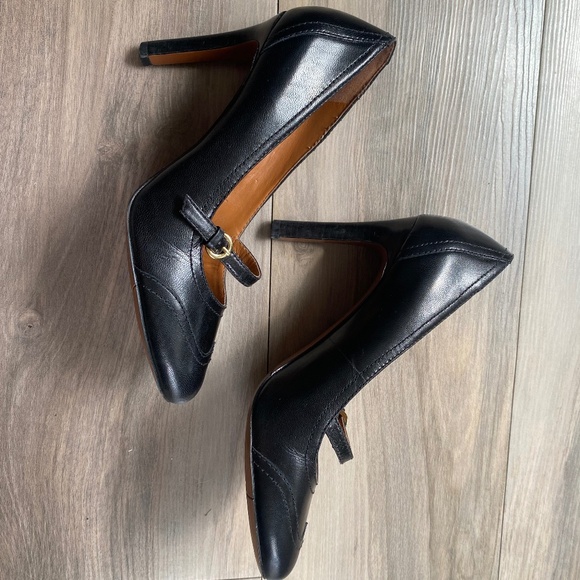 Nine West Wing Tip style Heel Black 7.5 - Picture 3 of 9